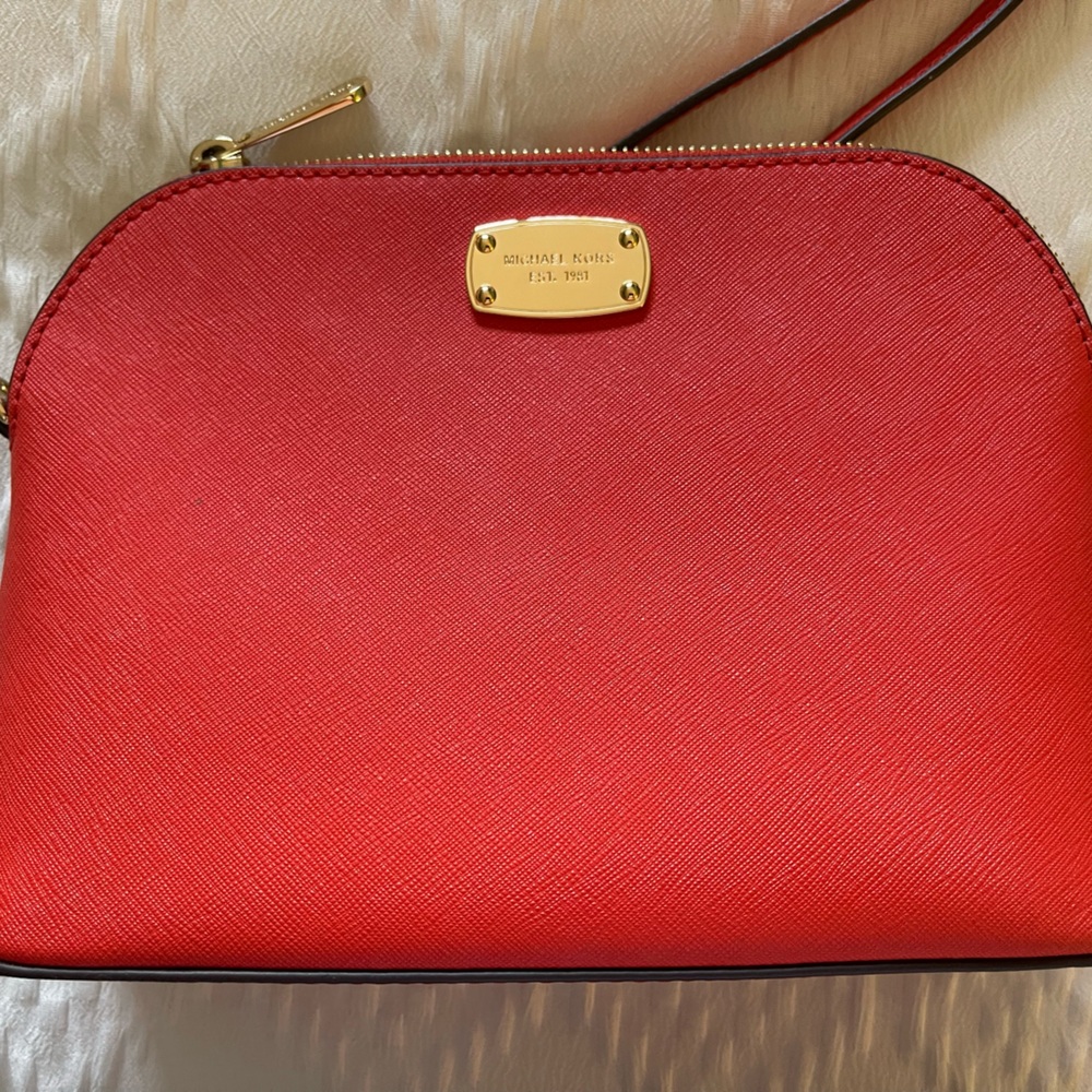Orange Michael Kors Crossbody
